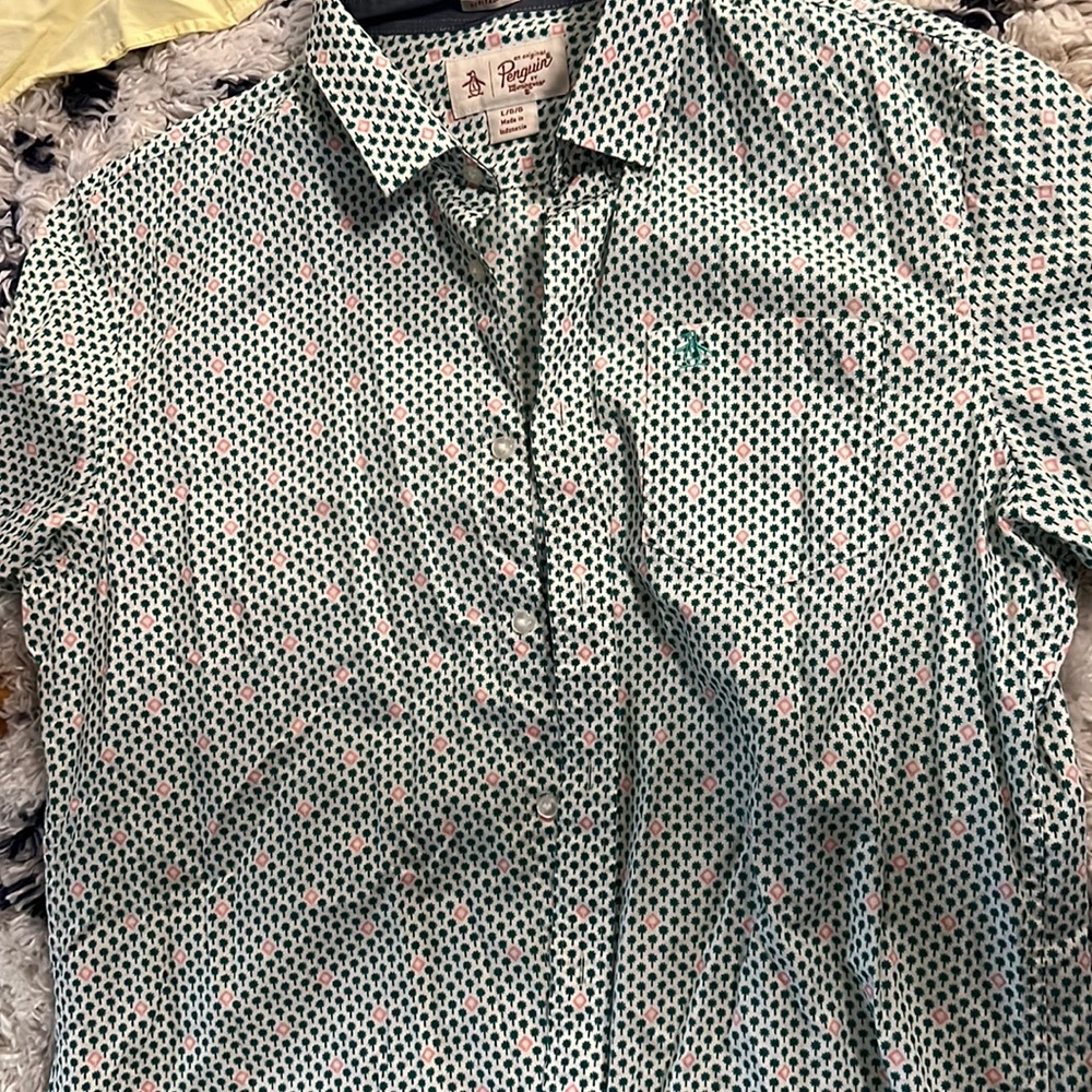 Penguin, button down shirt slim fit